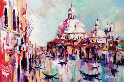 Venice by Aliaksandra Tsesarskaya canvas print
