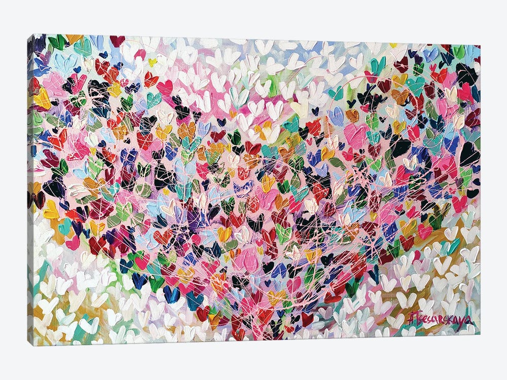 Love Is Love by Aliaksandra Tsesarskaya 1-piece Canvas Artwork