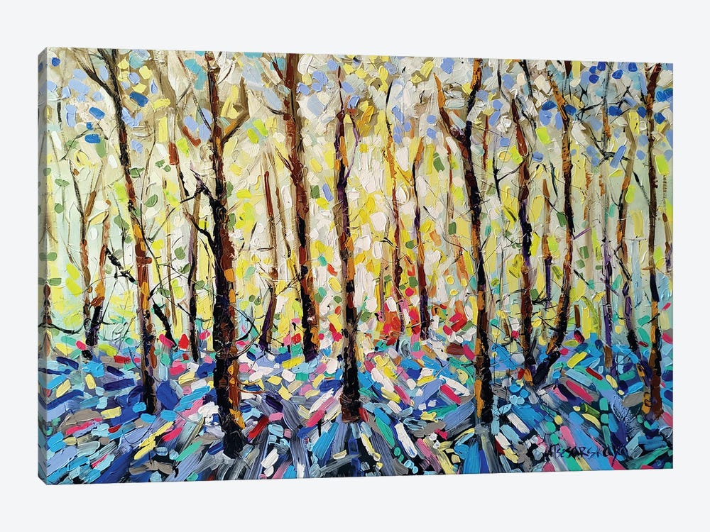 Winter Forest by Aliaksandra Tsesarskaya 1-piece Canvas Artwork