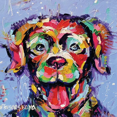 Best Friend by Aliaksandra Tsesarskaya art print