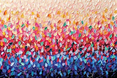 Colorful Emotion by Aliaksandra Tsesarskaya art print