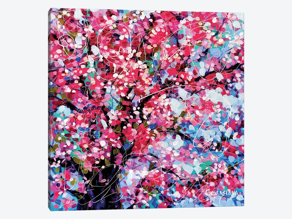 Cherry Blossom Tree by Aliaksandra Tsesarskaya 1-piece Art Print