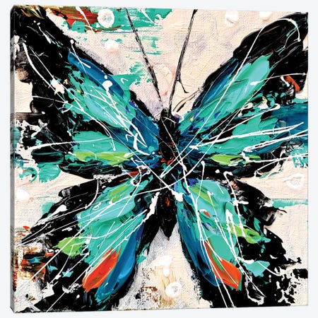 Butterfly Life V Canvas Print #AKT190} by Aliaksandra Tsesarskaya Canvas Print