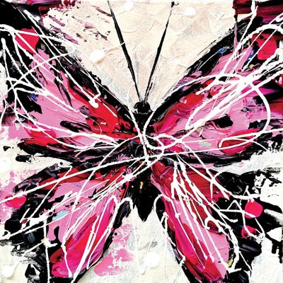 Butterfly Life VI by Aliaksandra Tsesarskaya art print
