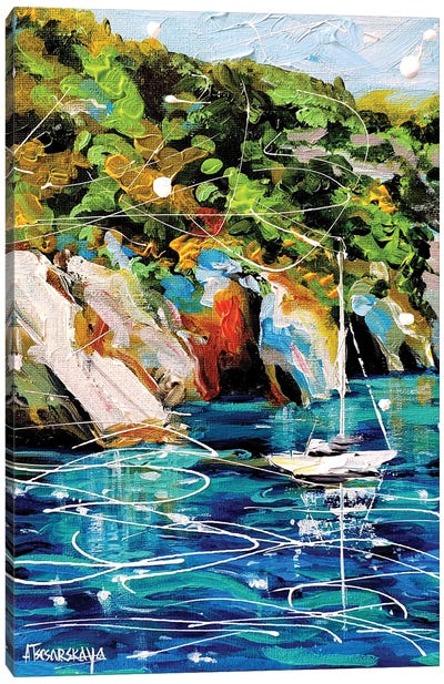 Summer Canvas Art Print - Aliaksandra Tsesarskaya
