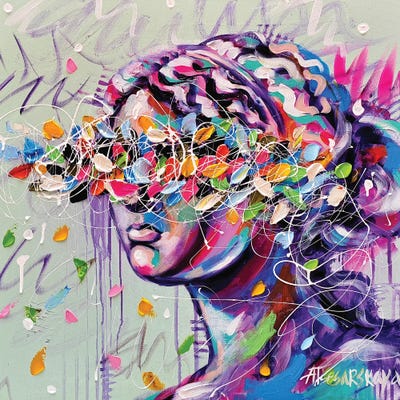 Venus Of Milo by Aliaksandra Tsesarskaya art print