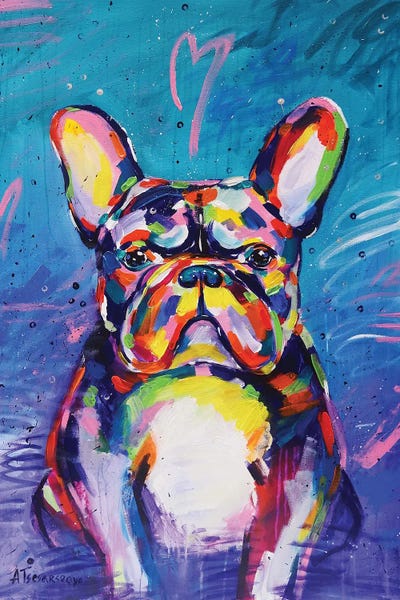 French Bulldogs: Adorable by Aliaksandra Tsesarskaya