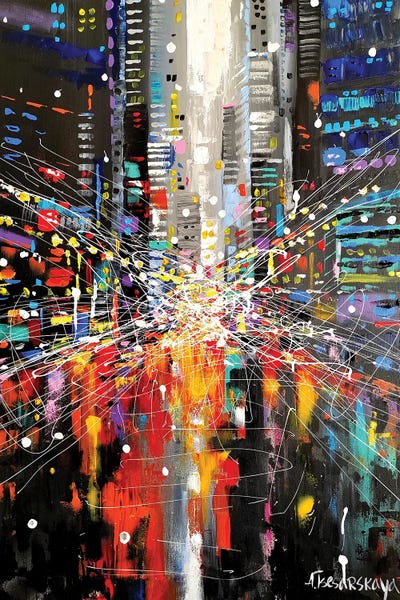 New York City: Light Of New York by Aliaksandra Tsesarskaya