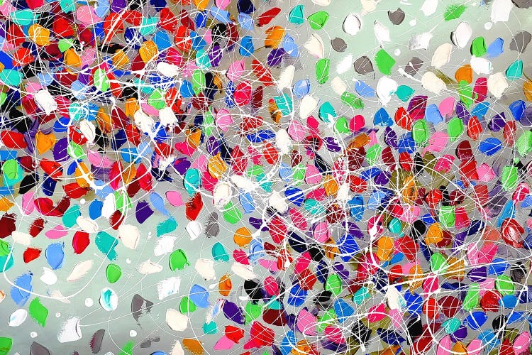 Colorful Melody by Aliaksandra Tsesarskaya wall art