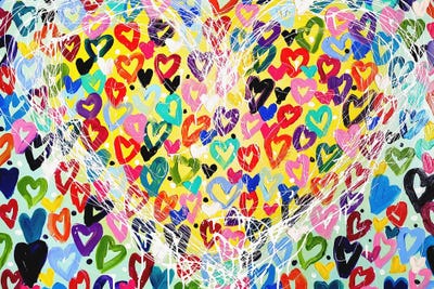 Amor, Amor by Aliaksandra Tsesarskaya art print