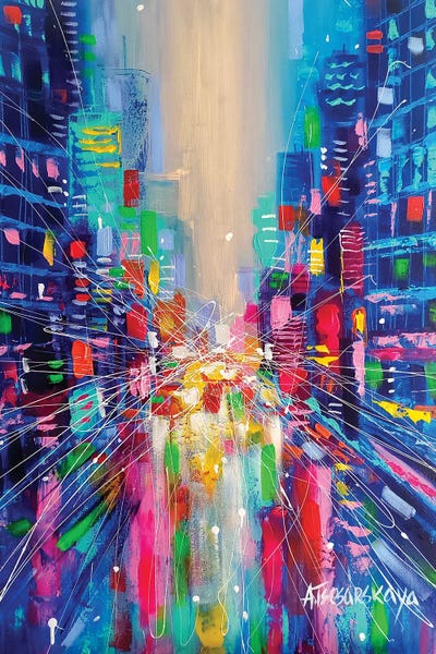 Colorful Lights Of The City