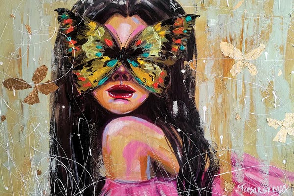 Magical Fantasy - Colorful Portrait Woman