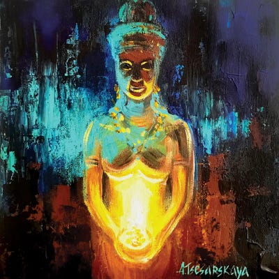 Aliaksandra Tsesarskaya - Gallery Posters: Soul Calm by Aliaksandra Tsesarskaya