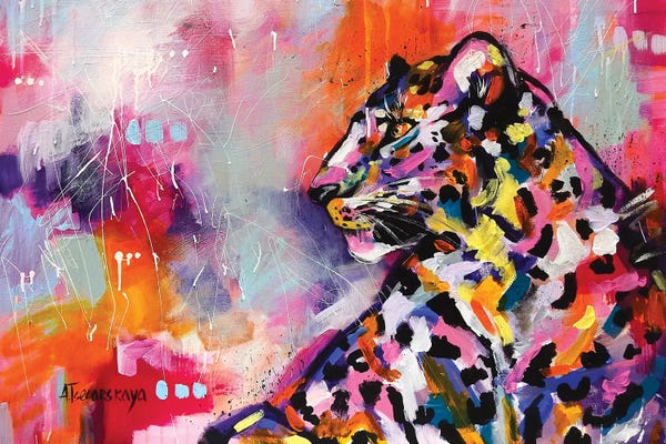 Leopards: Leopard by Aliaksandra Tsesarskaya