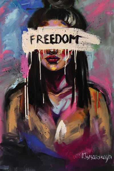 I Am My Own Muse: Freedom by Aliaksandra Tsesarskaya