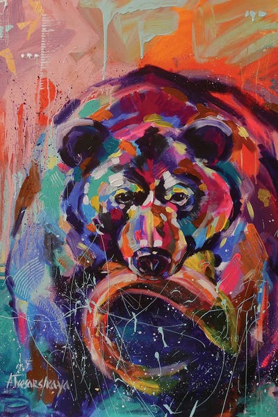 Trout: Hunting Bear by Aliaksandra Tsesarskaya