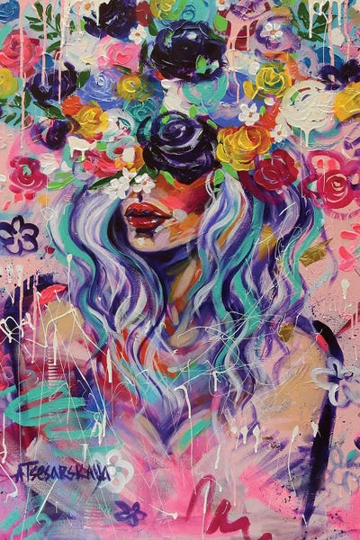 Emotions by Aliaksandra Tsesarskaya art print