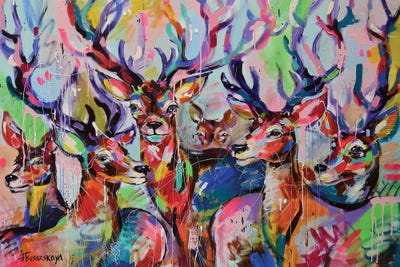 Follow Me by Aliaksandra Tsesarskaya art print