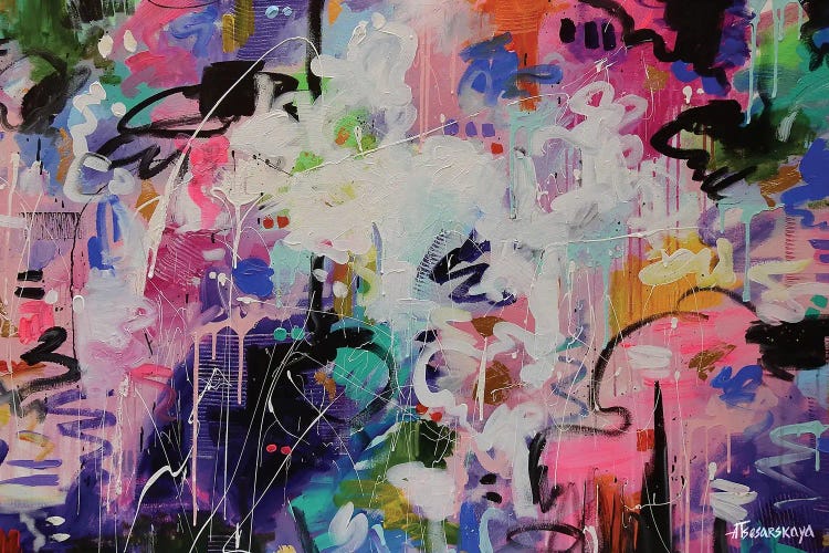 Abstract Time by Aliaksandra Tsesarskaya wall art