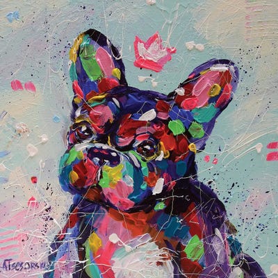 Princess by Aliaksandra Tsesarskaya metal wall art