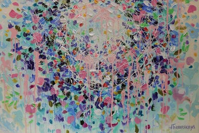 Garden Of Edén by Aliaksandra Tsesarskaya art print