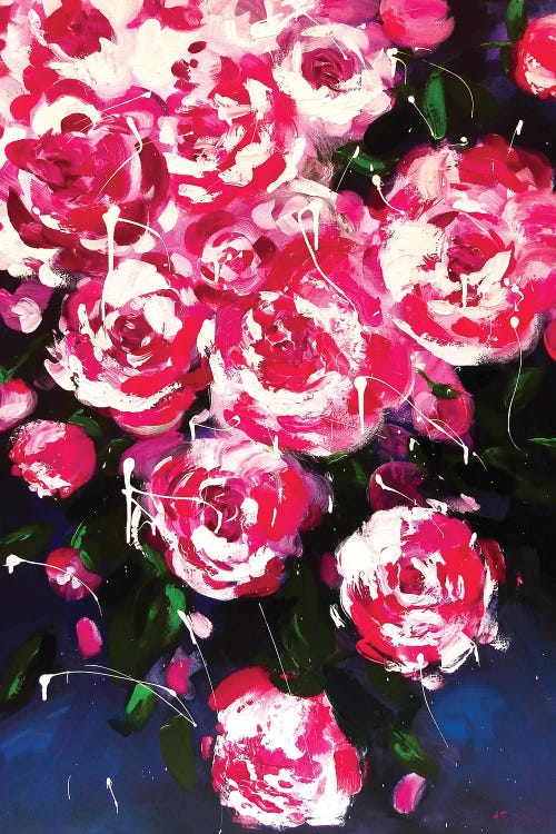Pionias by Aliaksandra Tsesarskaya wall art