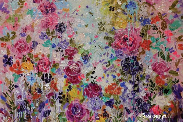 Floral & Botanical Patterns: Flowers Field by Aliaksandra Tsesarskaya