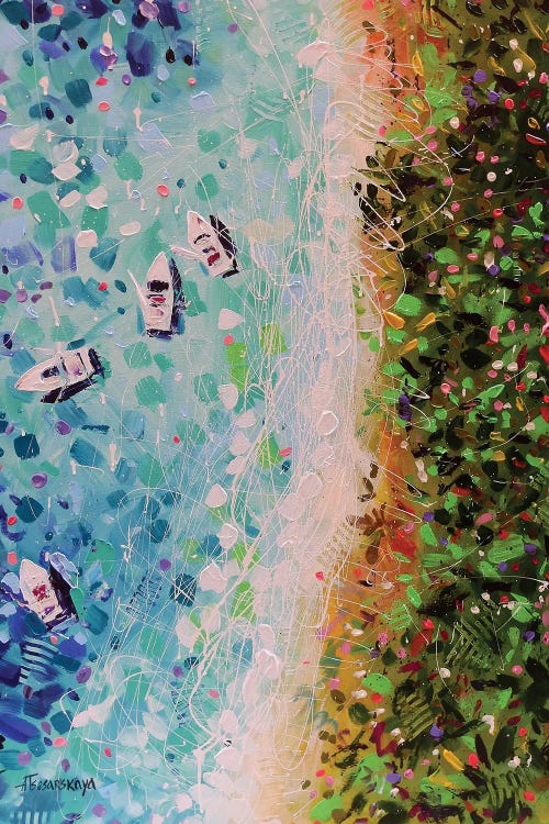 Summer Colors by Aliaksandra Tsesarskaya wall art
