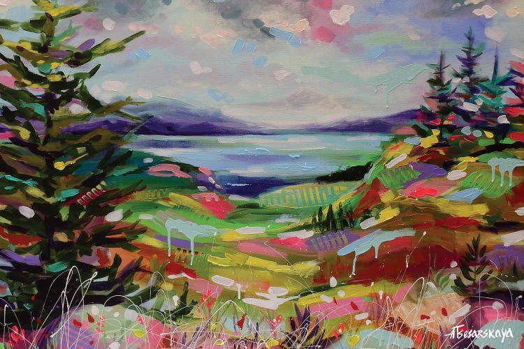 Tranquility by Aliaksandra Tsesarskaya wall art