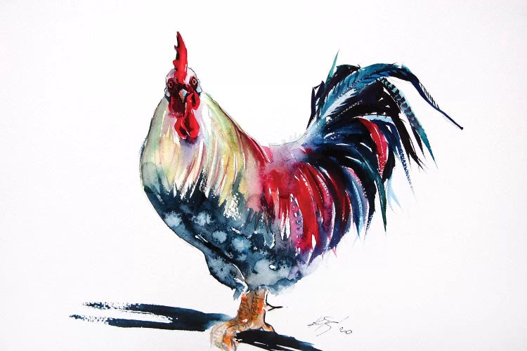 Colorful Rooster II