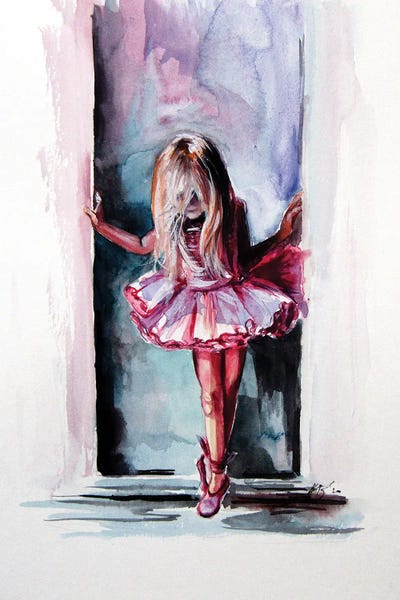 Ballet: Little Ballerina by Anna Brigitta Kovacs