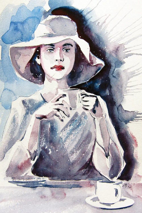 Girl With Coffee