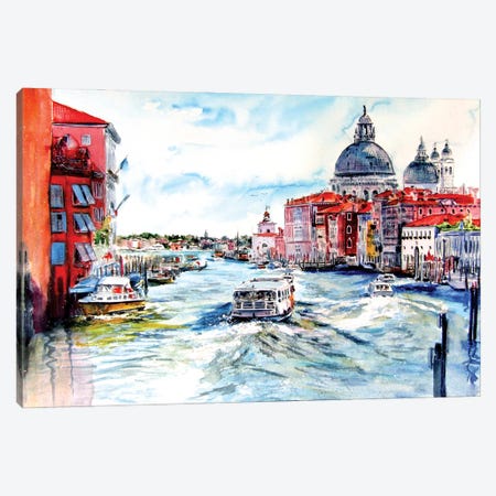 Venice Canvas Print #AKV194} by Anna Brigitta Kovacs Canvas Print
