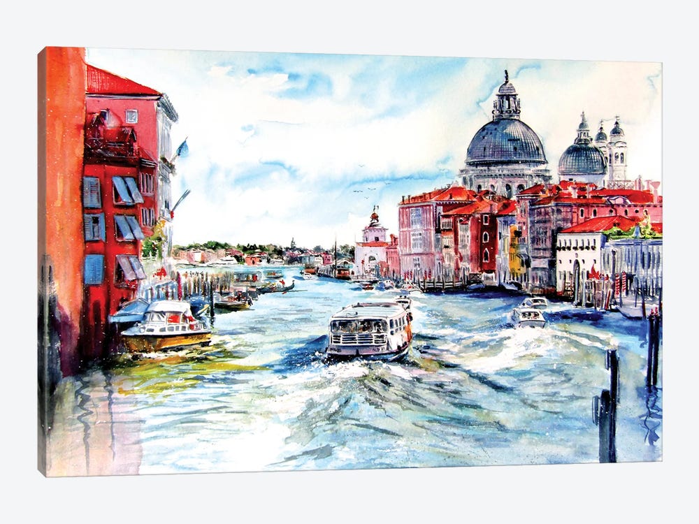 Venice by Anna Brigitta Kovacs 1-piece Canvas Artwork
