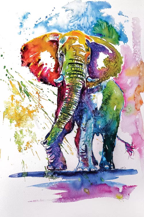 Colorful Elephant III