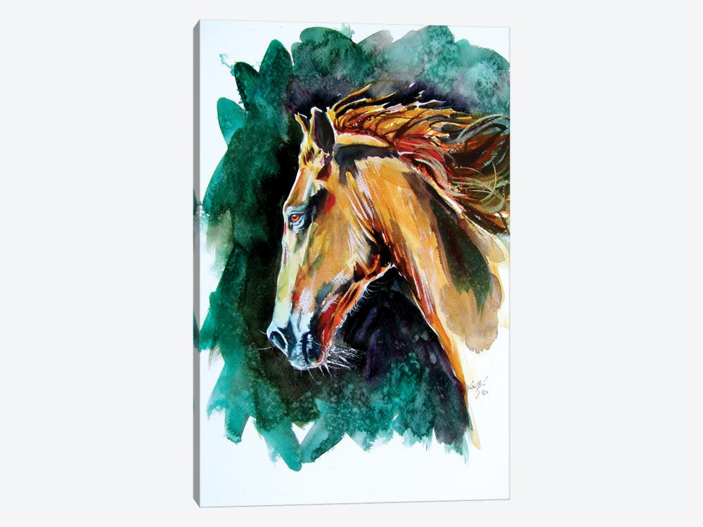 Majestic Horse by Anna Brigitta Kovacs 1-piece Art Print