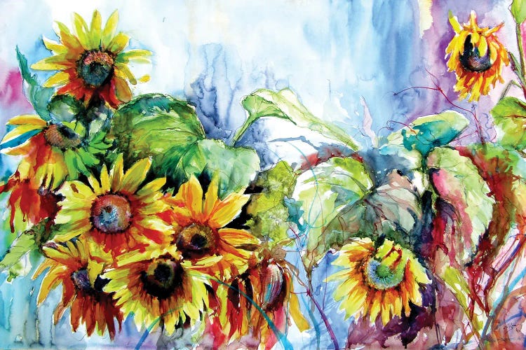 Colorful Life With Sunflowers II