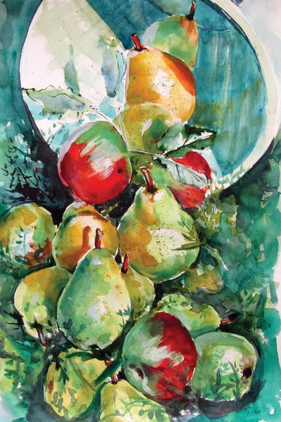 Anna Brigitta Kovacs: Fruits In The Grass by Anna Brigitta Kovacs