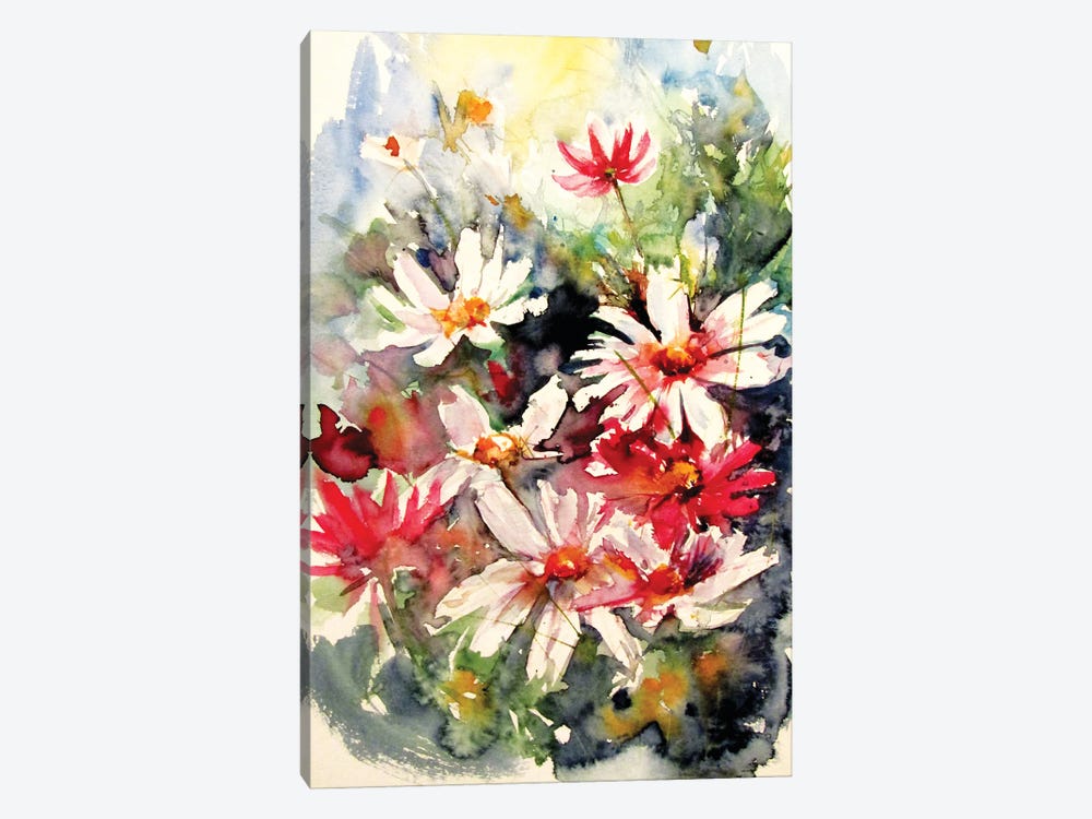 Windflowers In My Garden II by Anna Brigitta Kovacs 1-piece Art Print