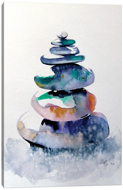 Balance I Canvas Art Print - Zen Garden