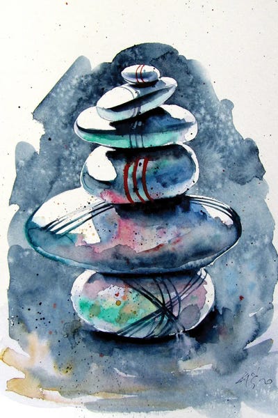 Zen Bedroom: Balance II by Anna Brigitta Kovacs