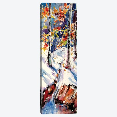 Winter Impression Canvas Print #AKV304} by Anna Brigitta Kovacs Canvas Art