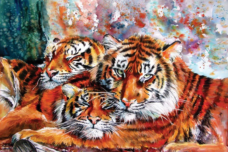 Resting Tigers