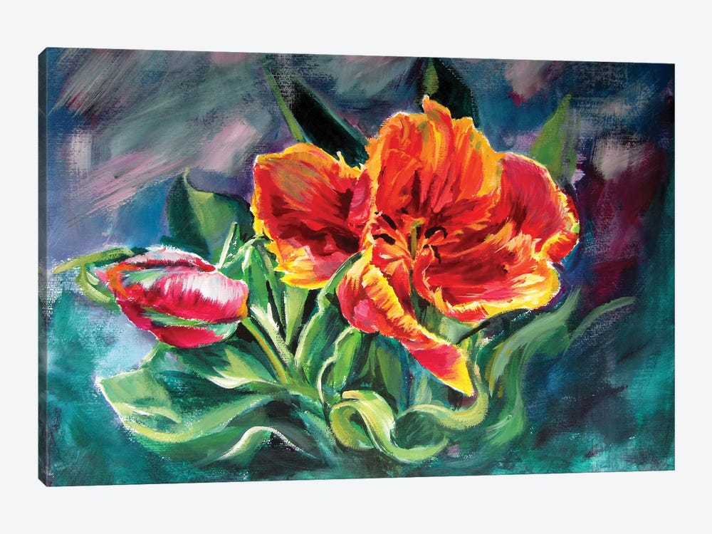 Tulip by Anna Brigitta Kovacs 1-piece Canvas Artwork