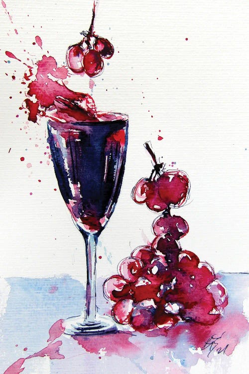 Wine And Grapes