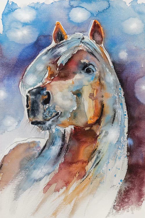 Horse by Anna Brigitta Kovacs wall art