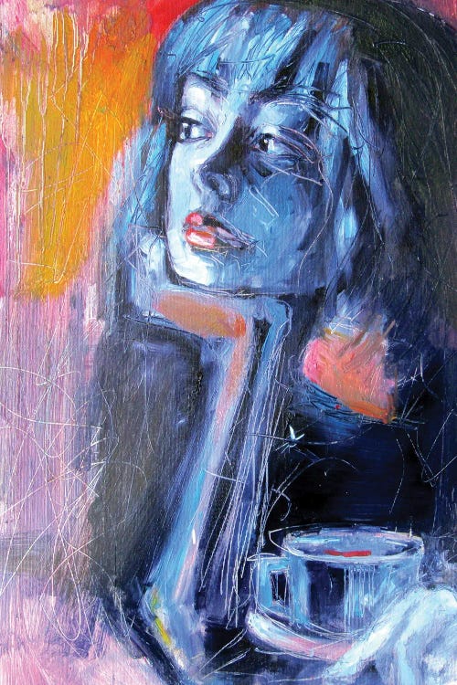 Girl With Coffee II