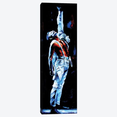 Freddie Mercury II Canvas Print #AKV430} by Anna Brigitta Kovacs Art Print