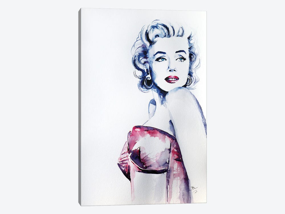 Marilyn by Anna Brigitta Kovacs 1-piece Canvas Wall Art