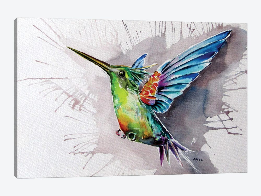 Hummingbird by Anna Brigitta Kovacs 1-piece Art Print